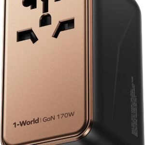 Universal Travel Adapter, 170W GaN International Power Adapter