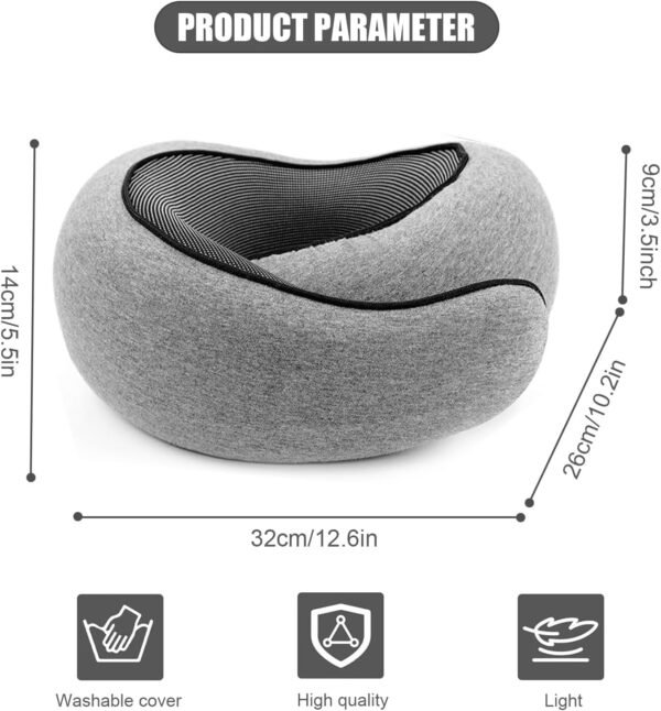 Travel Pillows for Airplanes, Travel Neck Pillow Travel Pillow - Image 5