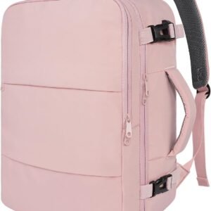 Travel Backpack for Women, Carry On Backpack with USB Charging Port & Shoe Pouch