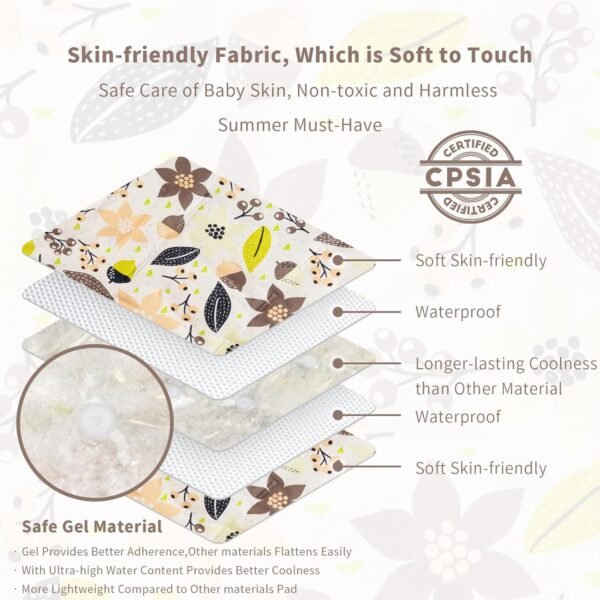 Car Seat Cooler Pad for Children - Image 3